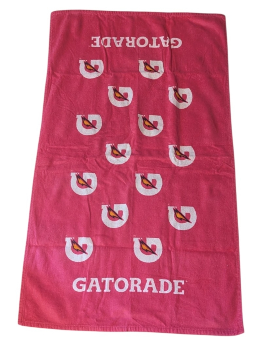 L.E GATORADE PINK "G" Logo "A Crucial Catch" Sideline Towel Breast Cancer/NFL